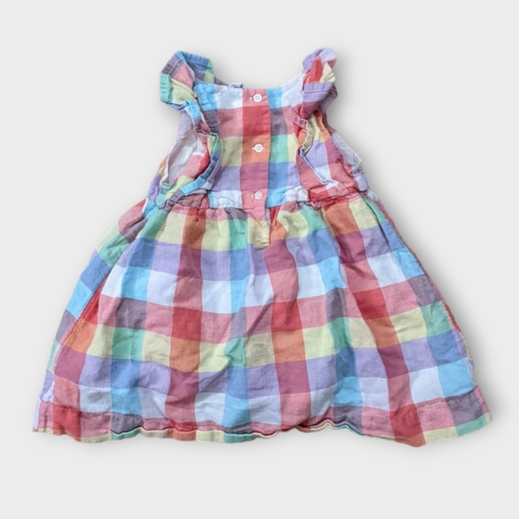 18-24 Months Baby Gap Ruffle Plaid Dress - Picture 2 of 4
